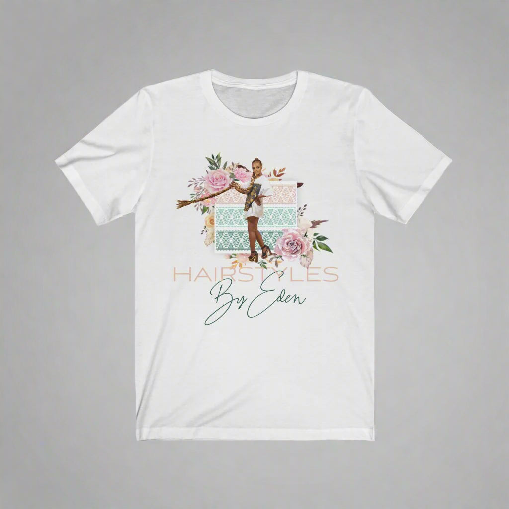 HAIRSTYLES BY EDEN (Unisex Jersey Short Sleeve Tee) - Hairstyles by Eden