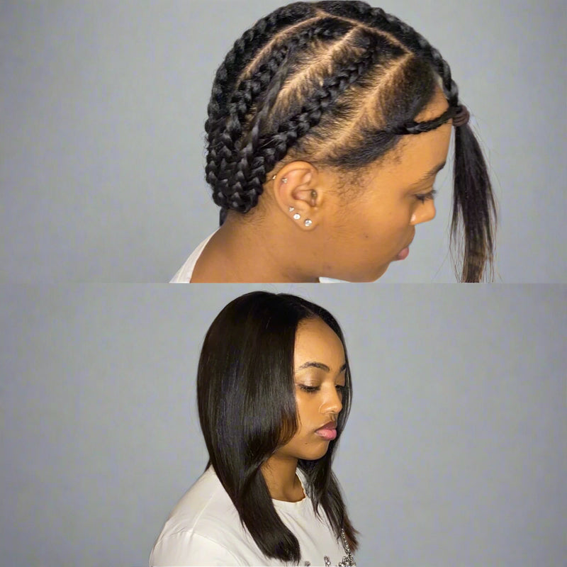 STRAIGHT BRAZILIAN U-Part WIG! - Hairstyles by Eden