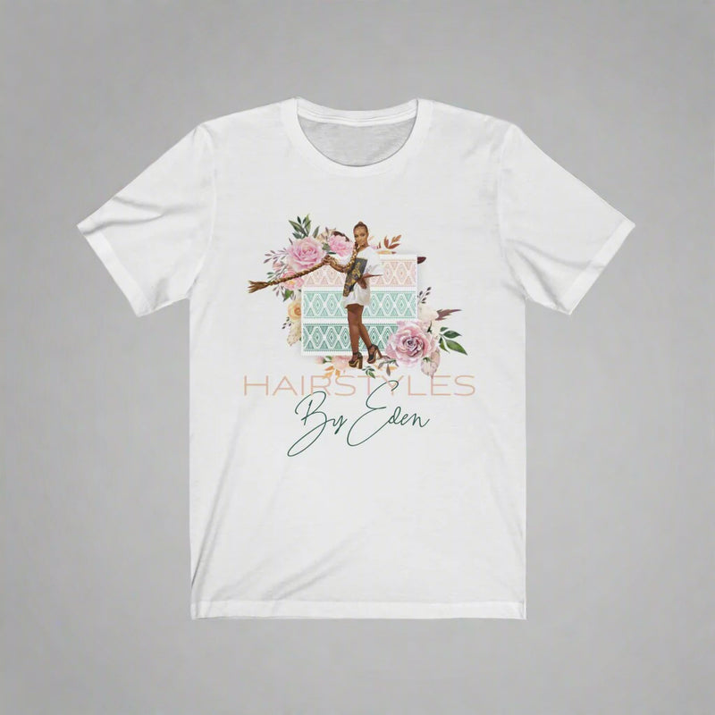 HAIRSTYLES BY EDEN (Unisex Jersey Short Sleeve Tee) - Hairstyles by Eden