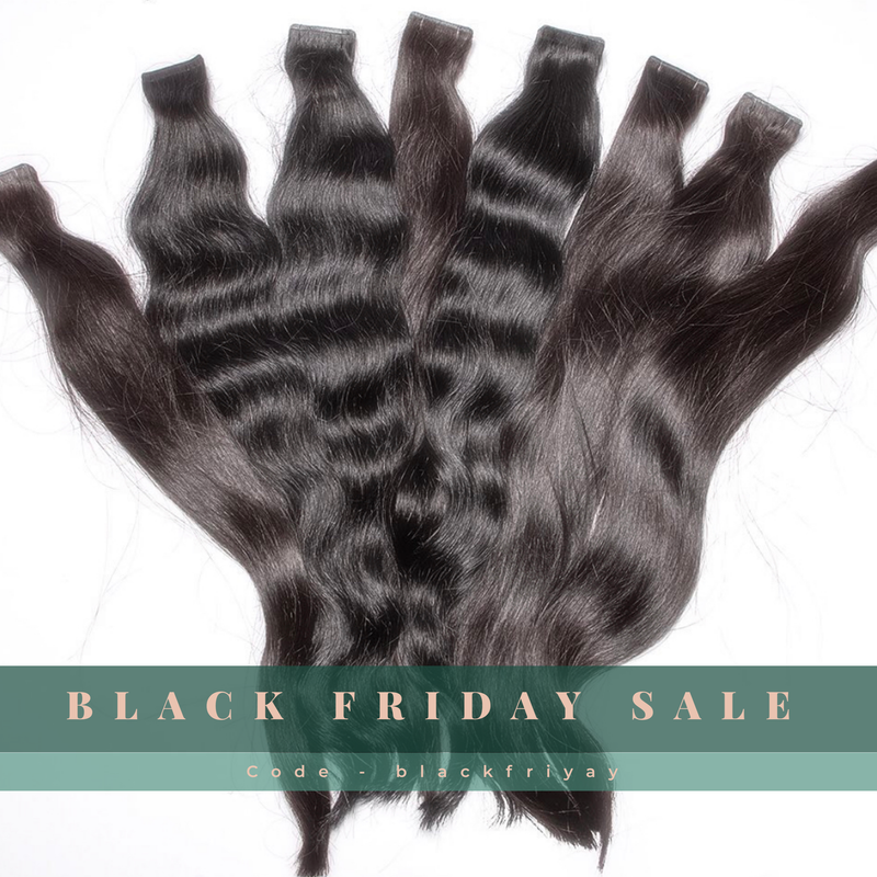 Wavy Tape-In Extensions - Hairstyles by Eden